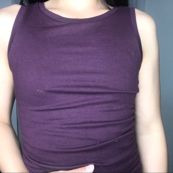 SOLD NWOT Leith ruched bodycon tank dress - Picture 4 of 10